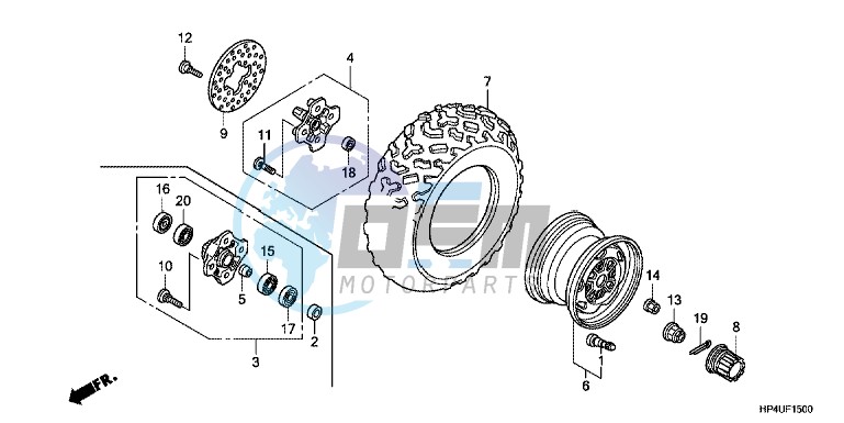 FRONT WHEEL