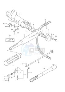 DF 25 drawing Tiller Handle