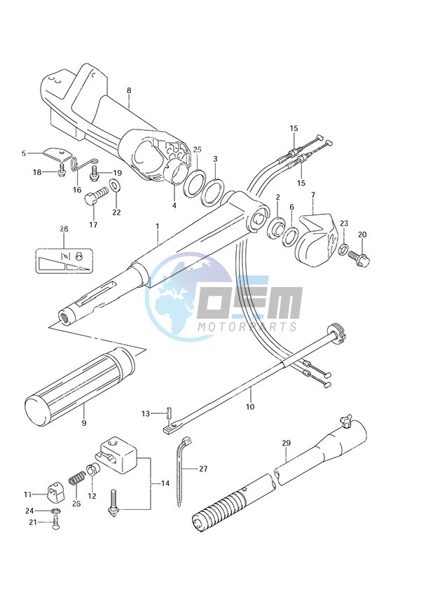 Tiller Handle