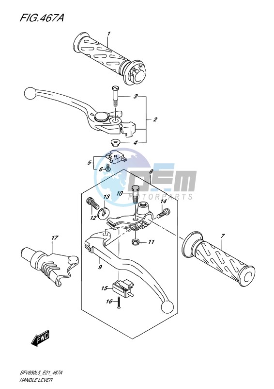 HANDLE LEVER