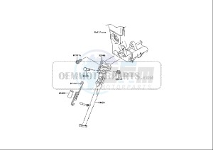 ZX-10R NINJA - 1000 cc (EU) drawing STAND