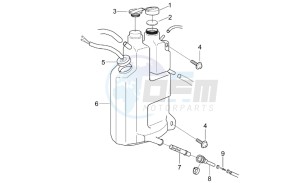 MX 50 2004 drawing Oil tank