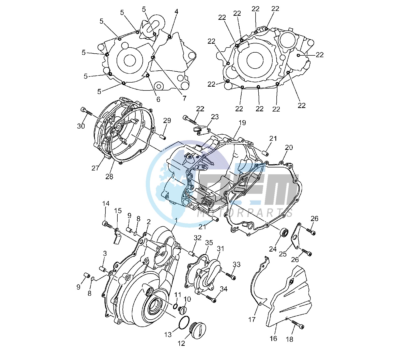 CRANKCASE COVER