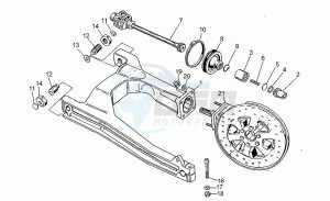 V 35 350 Carabinieri - PA Carabinieri/PA drawing Swing arm