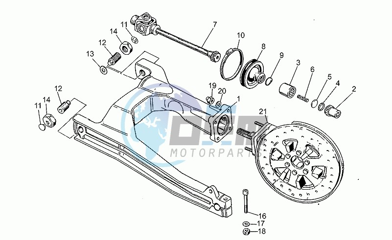 Swing arm