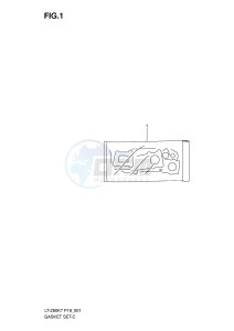 LT-Z90 (P19) drawing GASKET SET