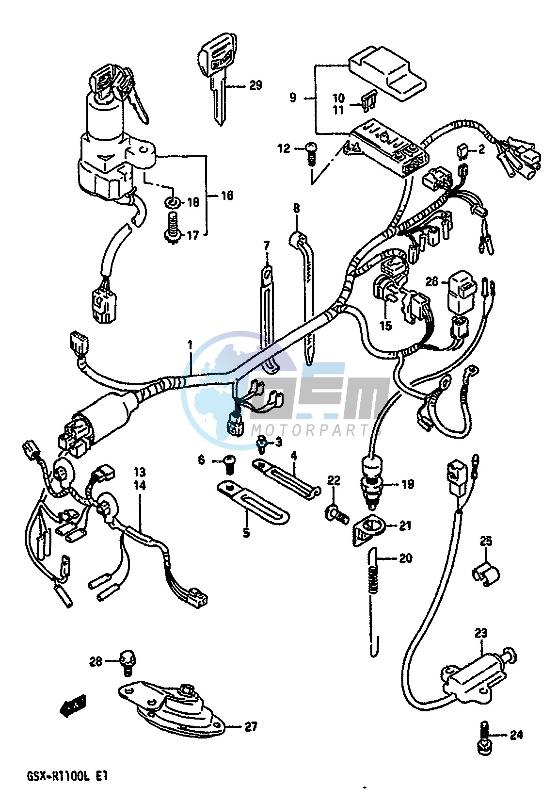 WIRING HARNESS (MODEL L)