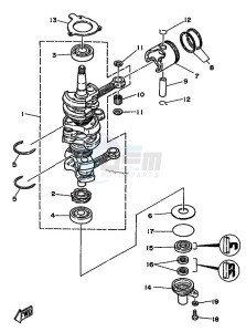 50D drawing CRANKSHAFT--PISTON