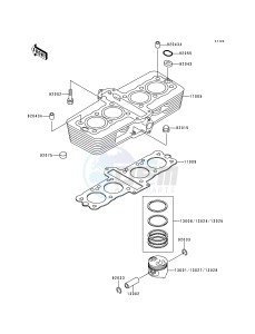 ZR 550 B [ZEPHYR] (B1-B4) [ZEPHYR] drawing CYLINDER_PISTON