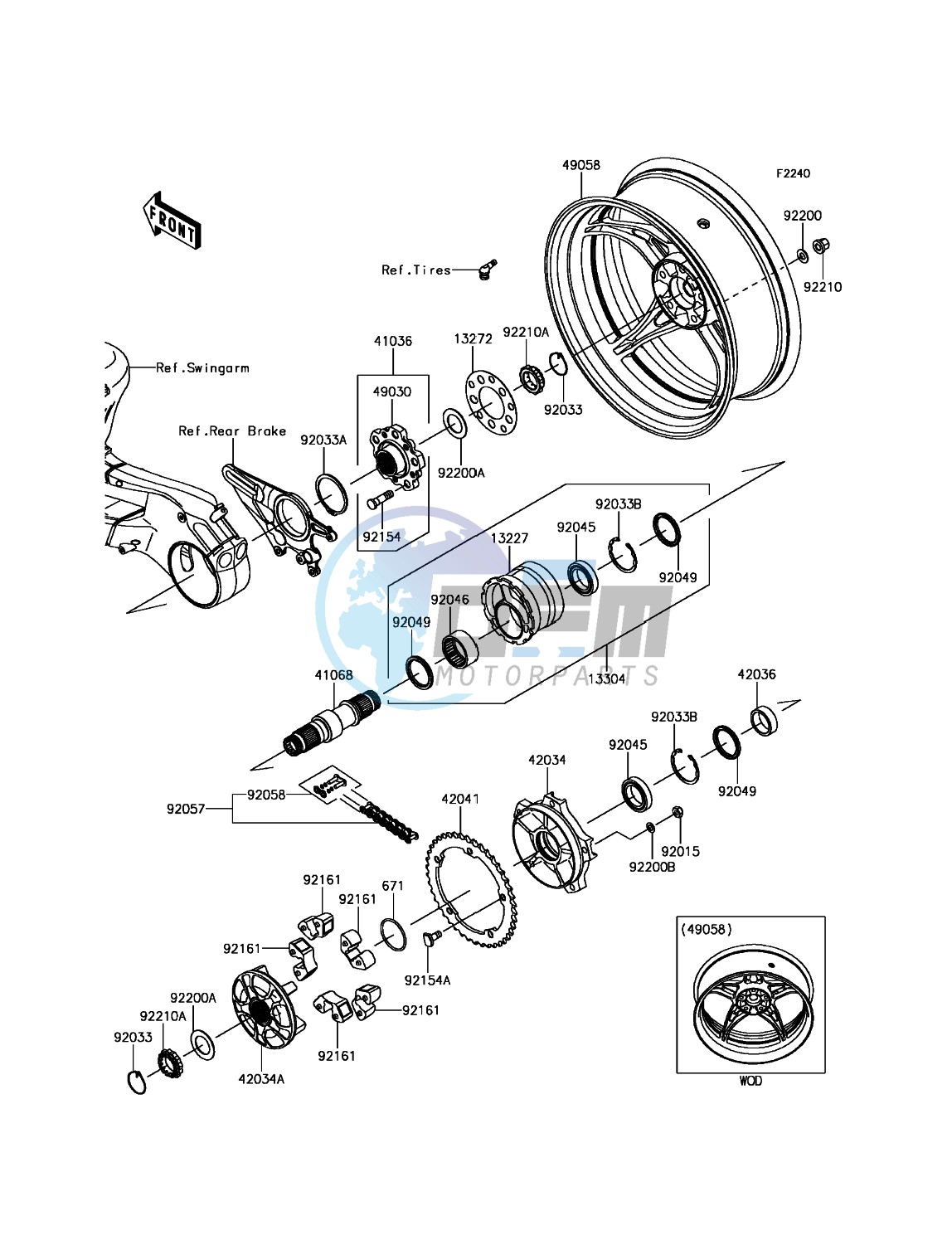 Rear Hub