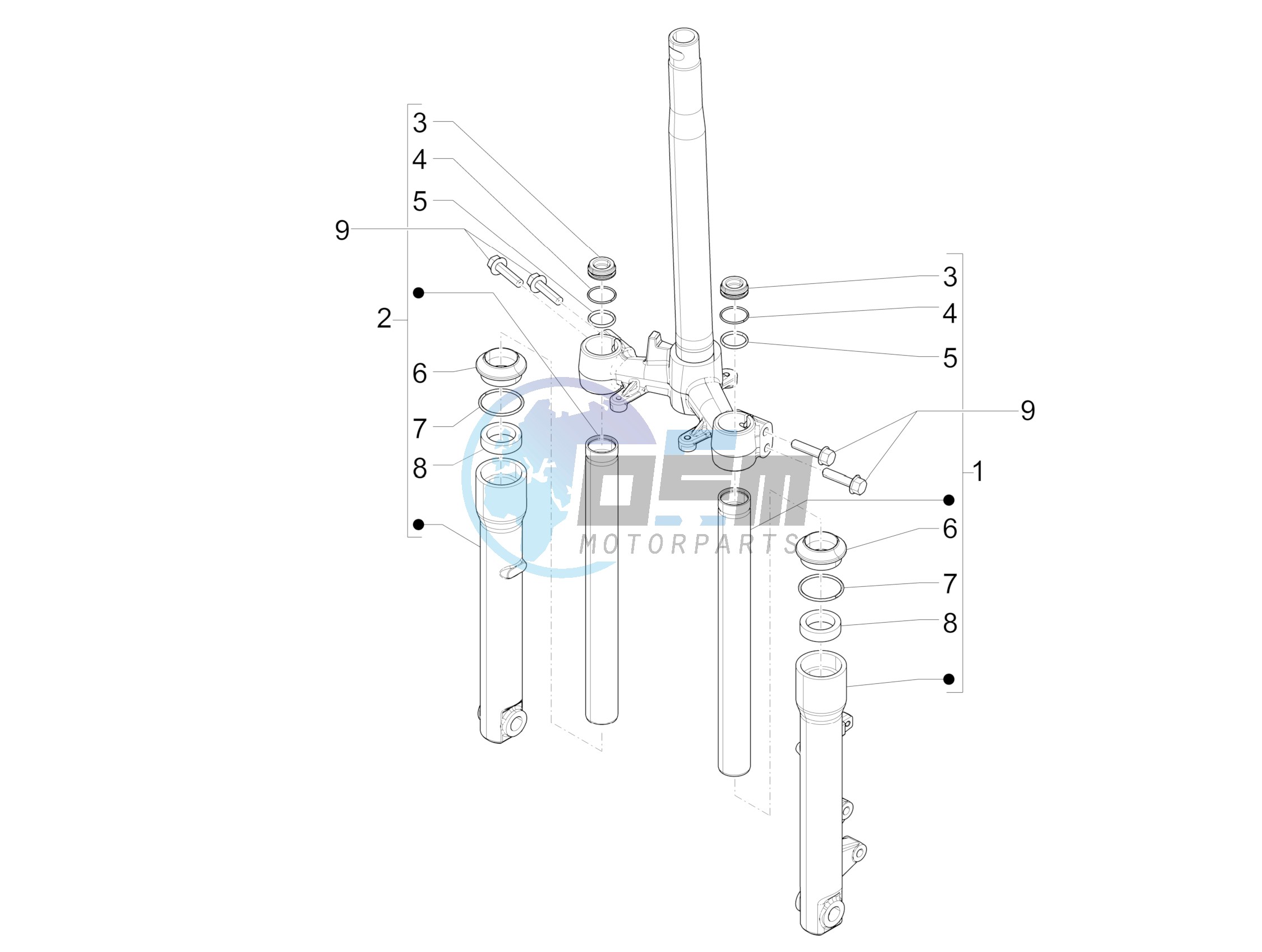 Fork's components (Wuxi Top)