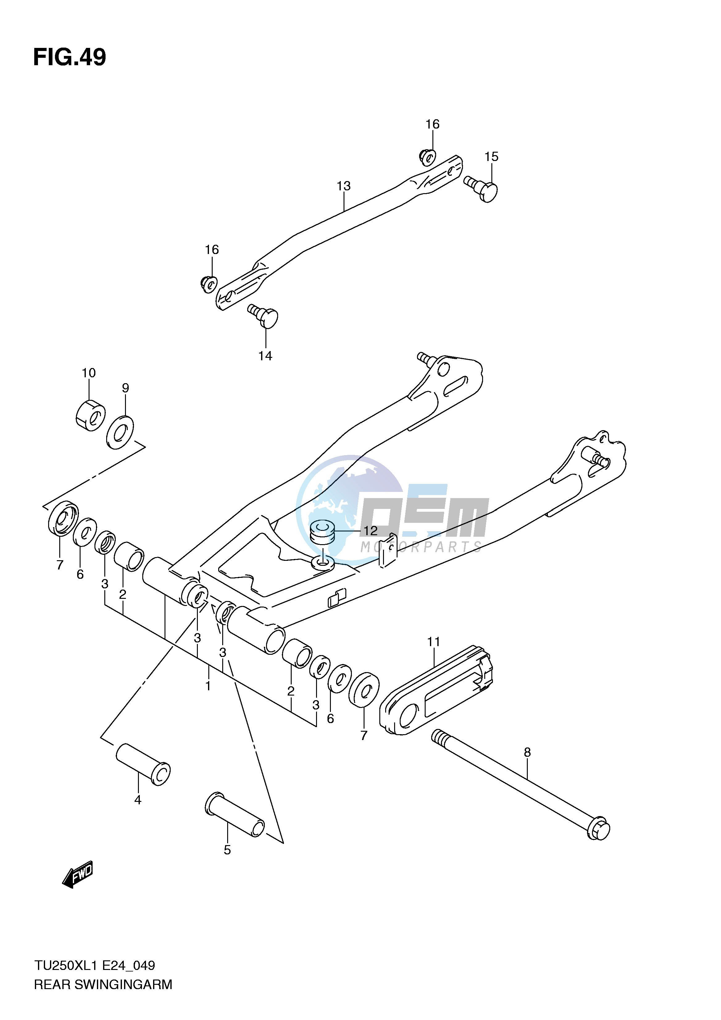 REAR SWINGINGARM