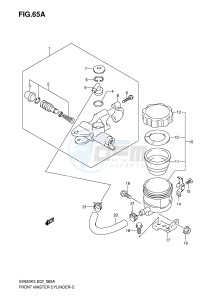 SV650 (E2) drawing FRONT MASTER CYLINDER (SV650SAK7 SUAK7)