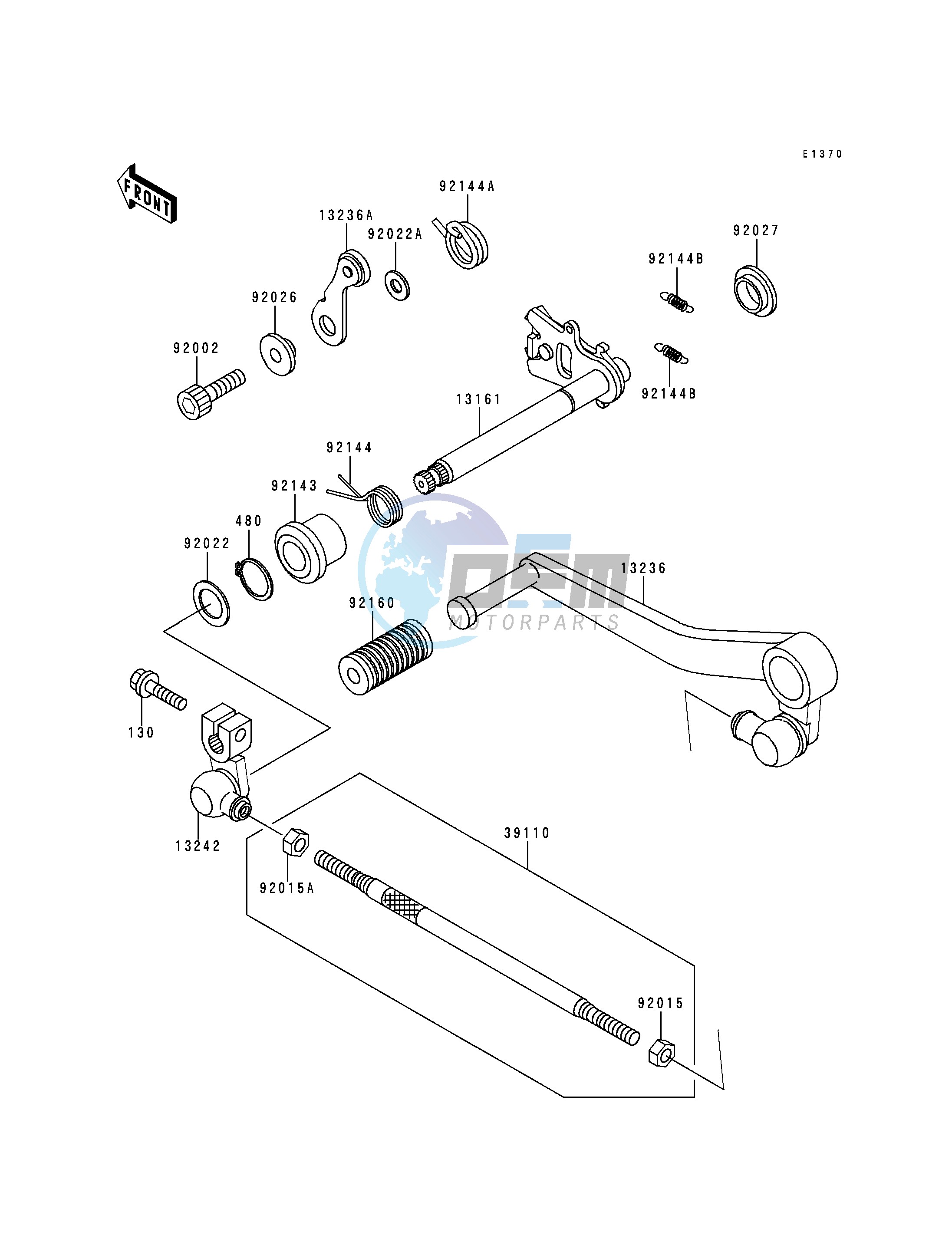 GEAR CHANGE MECHANISM