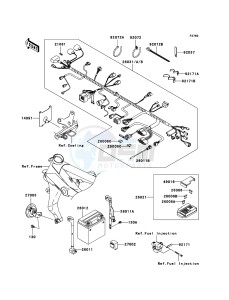 Z750 ZR750-J2H FR GB XX (EU ME A(FRICA) drawing Chassis Electrical Equipment