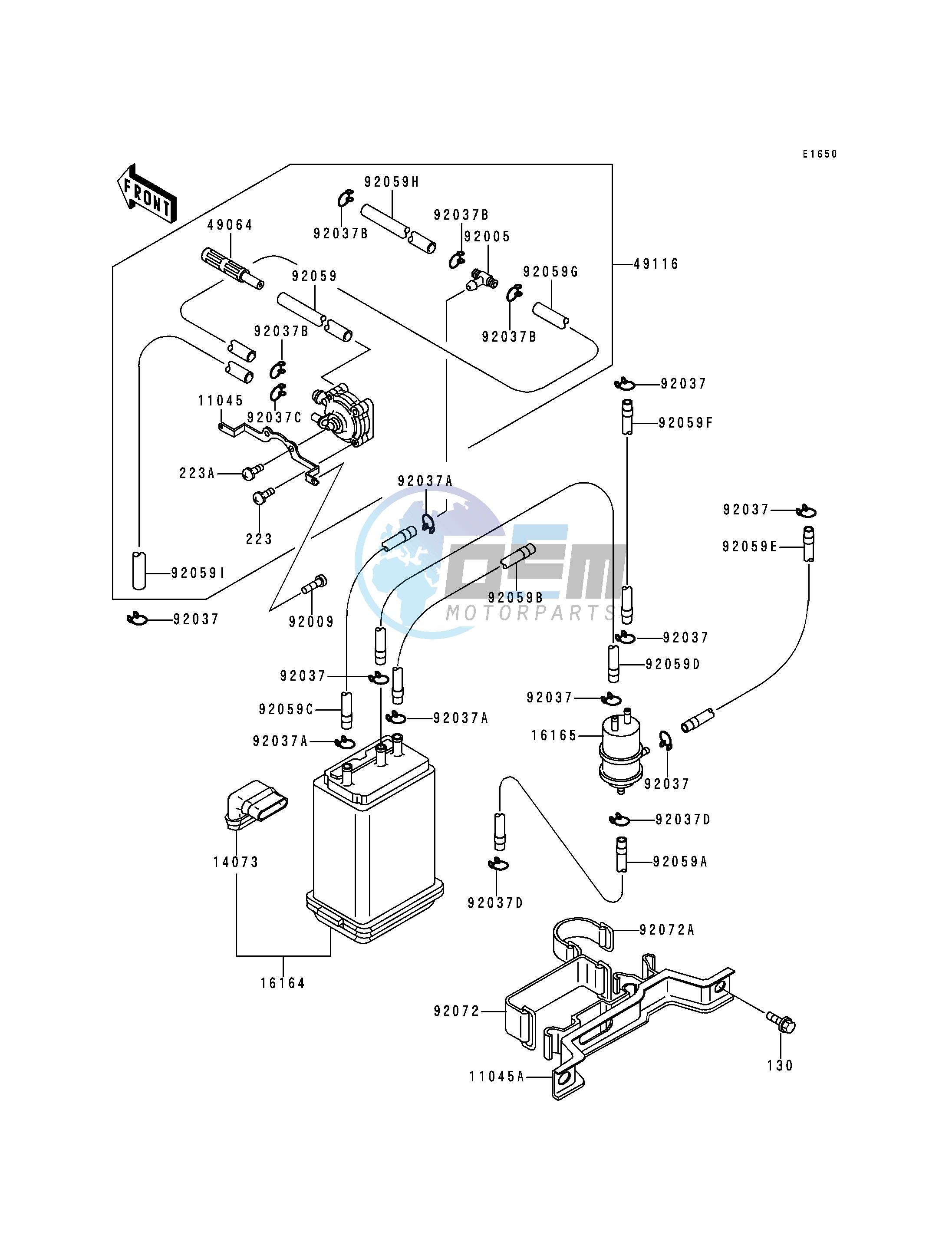 FUEL EVAPORATIVE SYSTEM