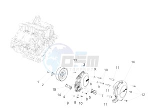 RSV4 1100 RACING FACTORY E4 ABS (APAC) drawing Flywheel cover