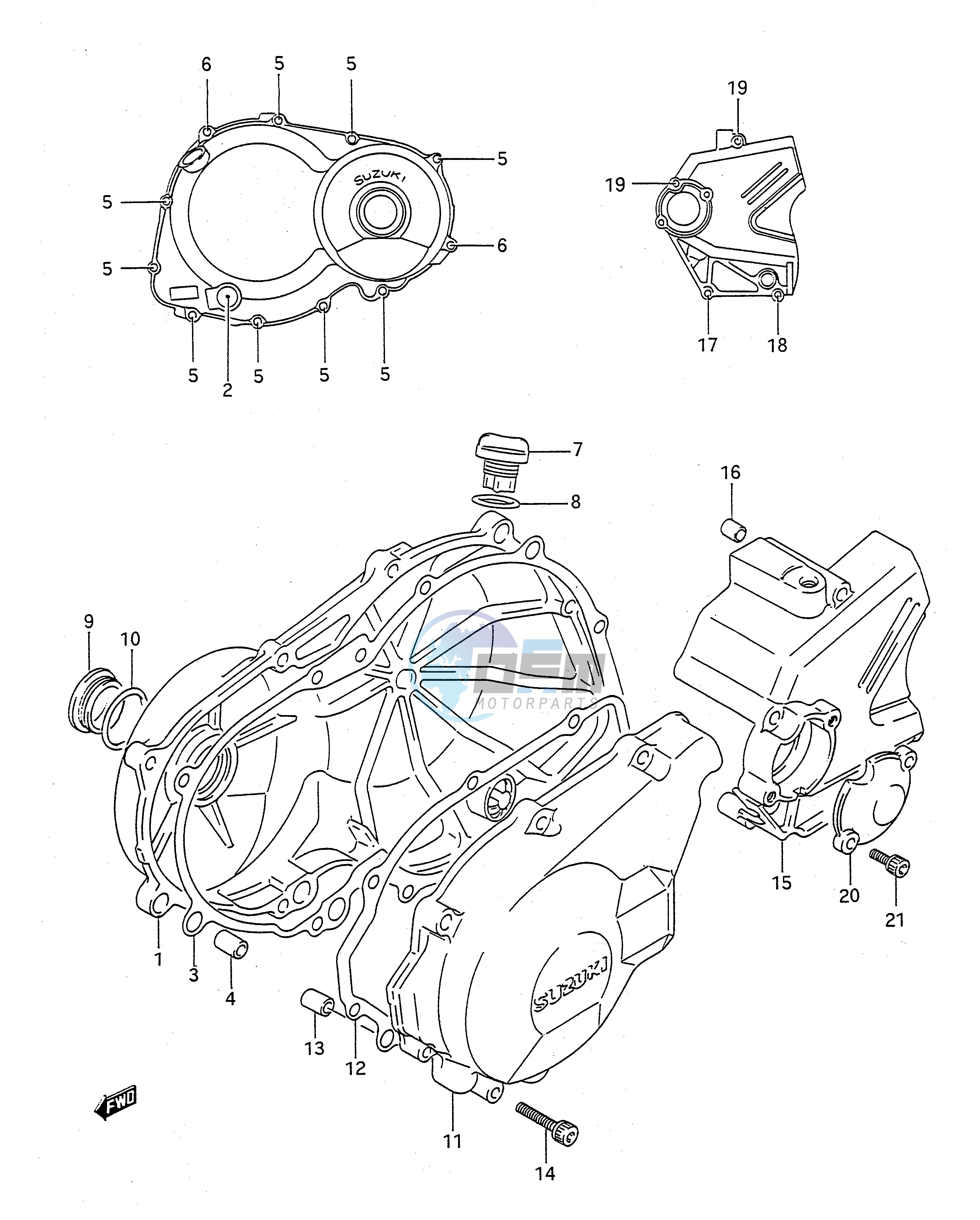 CRANKCASE COVER