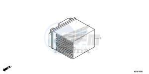 SH125ADSE SH125ADS UK - (E) drawing BATTERY