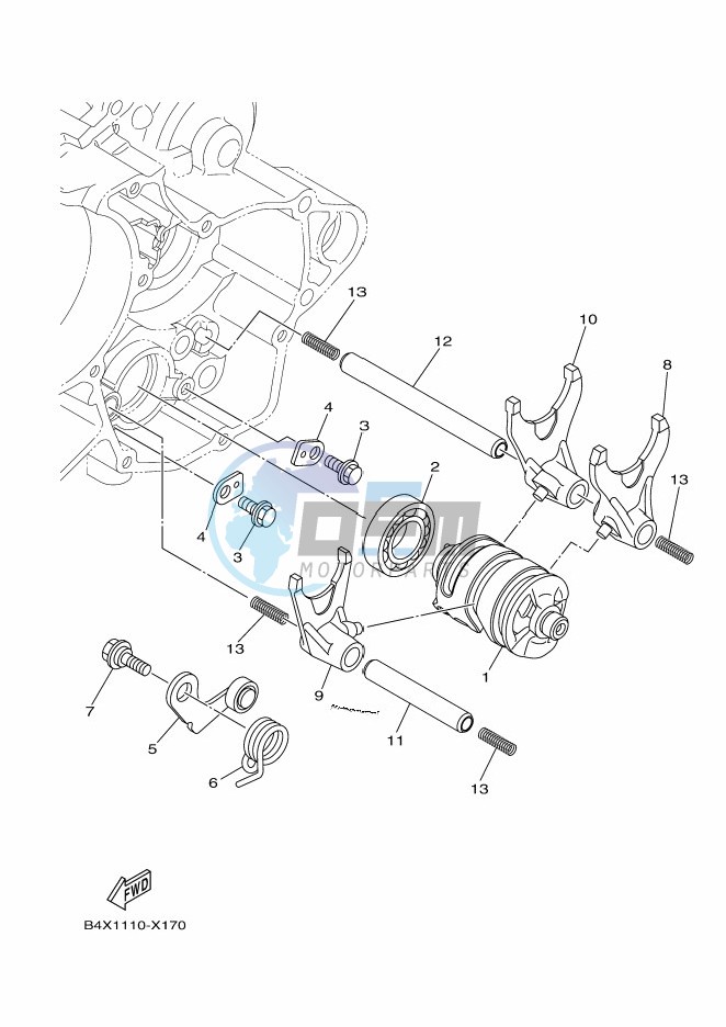 SHIFT CAM & FORK