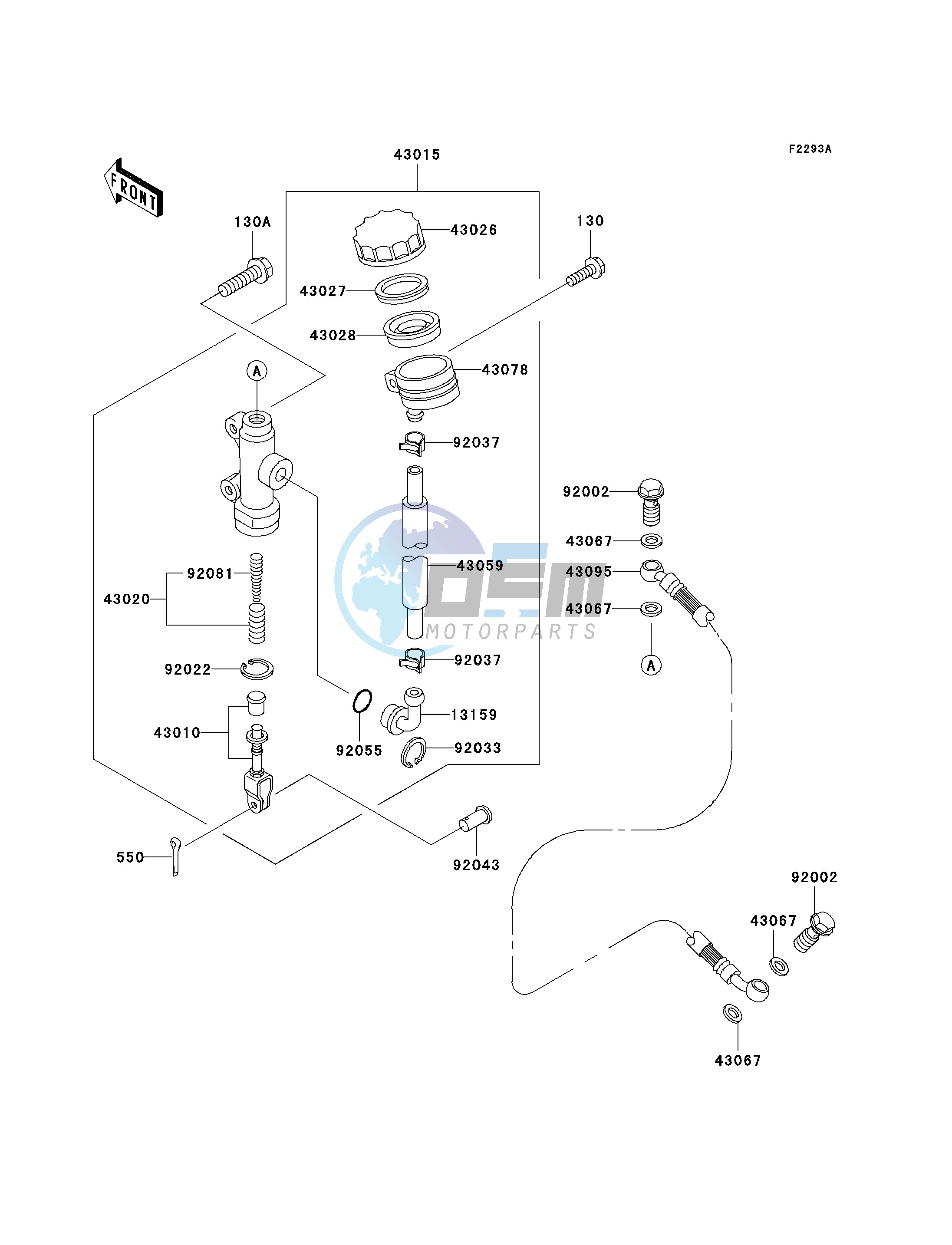 REAR MASTER CYLINDER-- P21_P22_P24- -