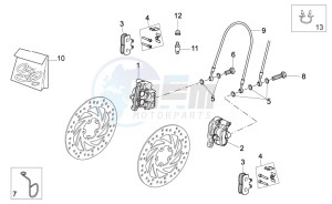 Sport City Cube 250-300 ie e3 drawing Front caliper