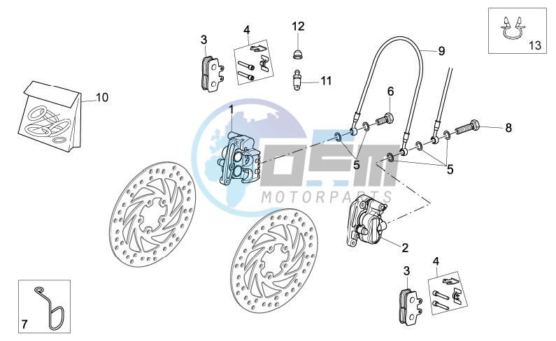 Front caliper