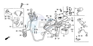 SGX50S drawing WIRE HARNESS