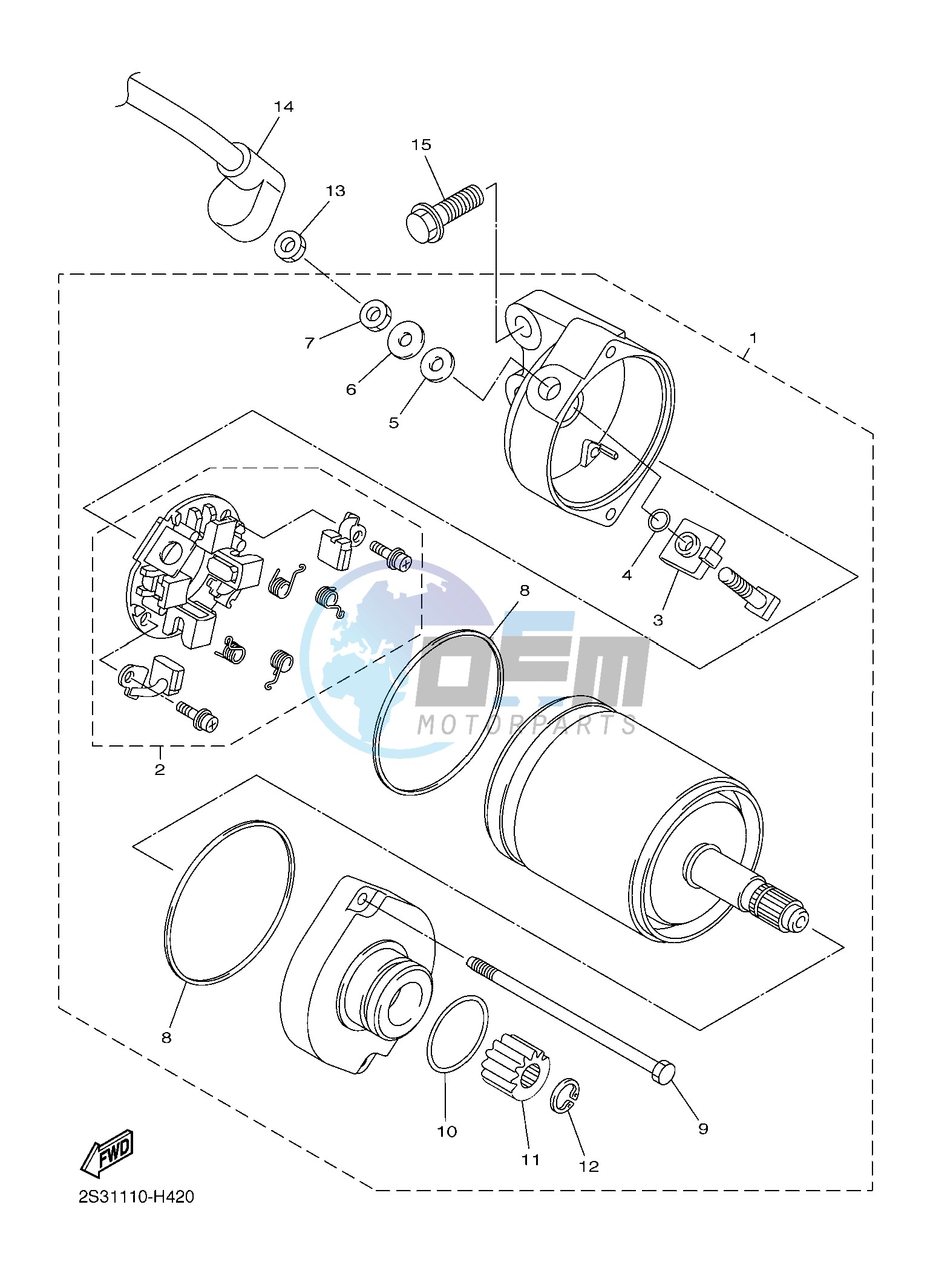 STARTING MOTOR