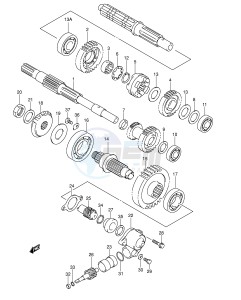 LT-F400 (E24) drawing TRANSMISSION (2)