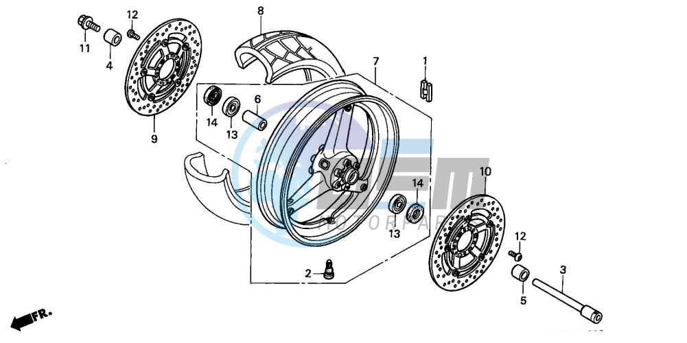 FRONT WHEEL