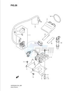 GSF650/S drawing ELECTRICAL