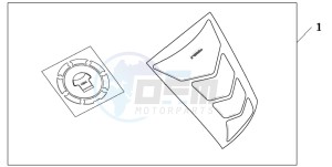 CB1300SA CB1300SUPERBOLD'OR drawing TANKPAD / FUEL LID COVER