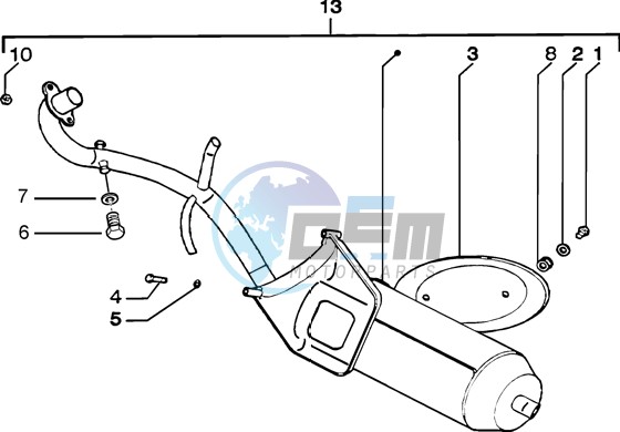 Catalytic silencer