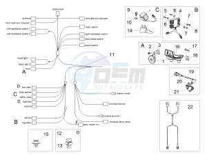 TUONO 1100 V4 RF E4 ABS (APAC) drawing Electrical system I