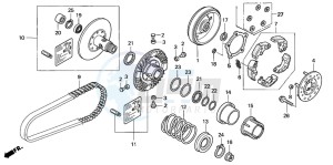 FJS600 SILVER WING drawing DRIVEN FACE