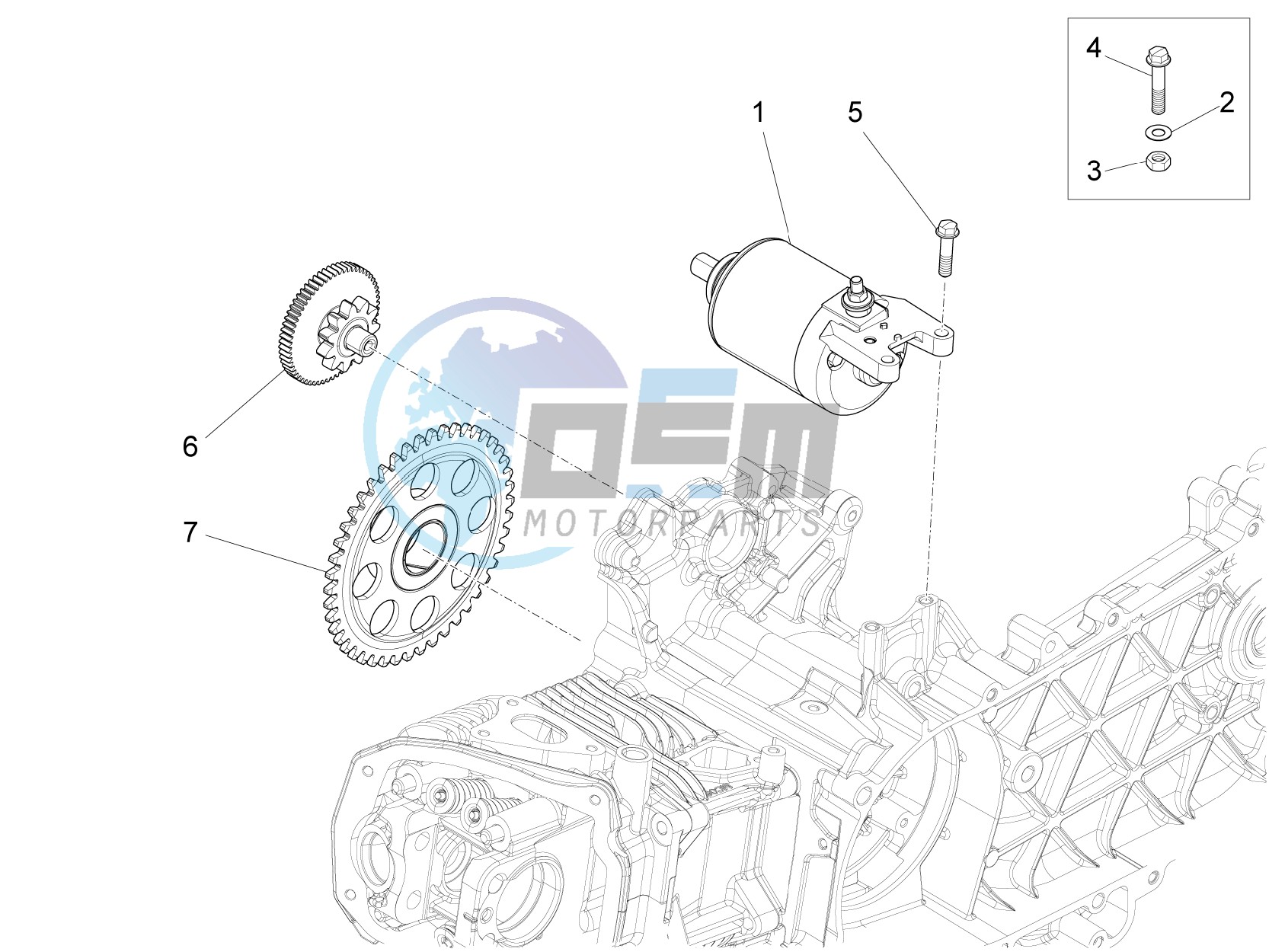 Starter - Electric starter