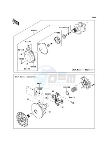 BRUTE FORCE 650 4x4i KVF650FEF EU GB drawing Optional Parts