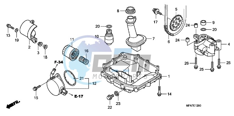 OIL PAN/ OIL PUMP