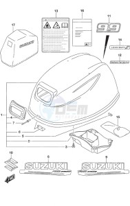 DF 20A drawing Engine Cover