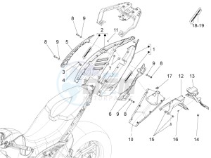 ETV 1200 Caponord Carabinieri drawing Rear body