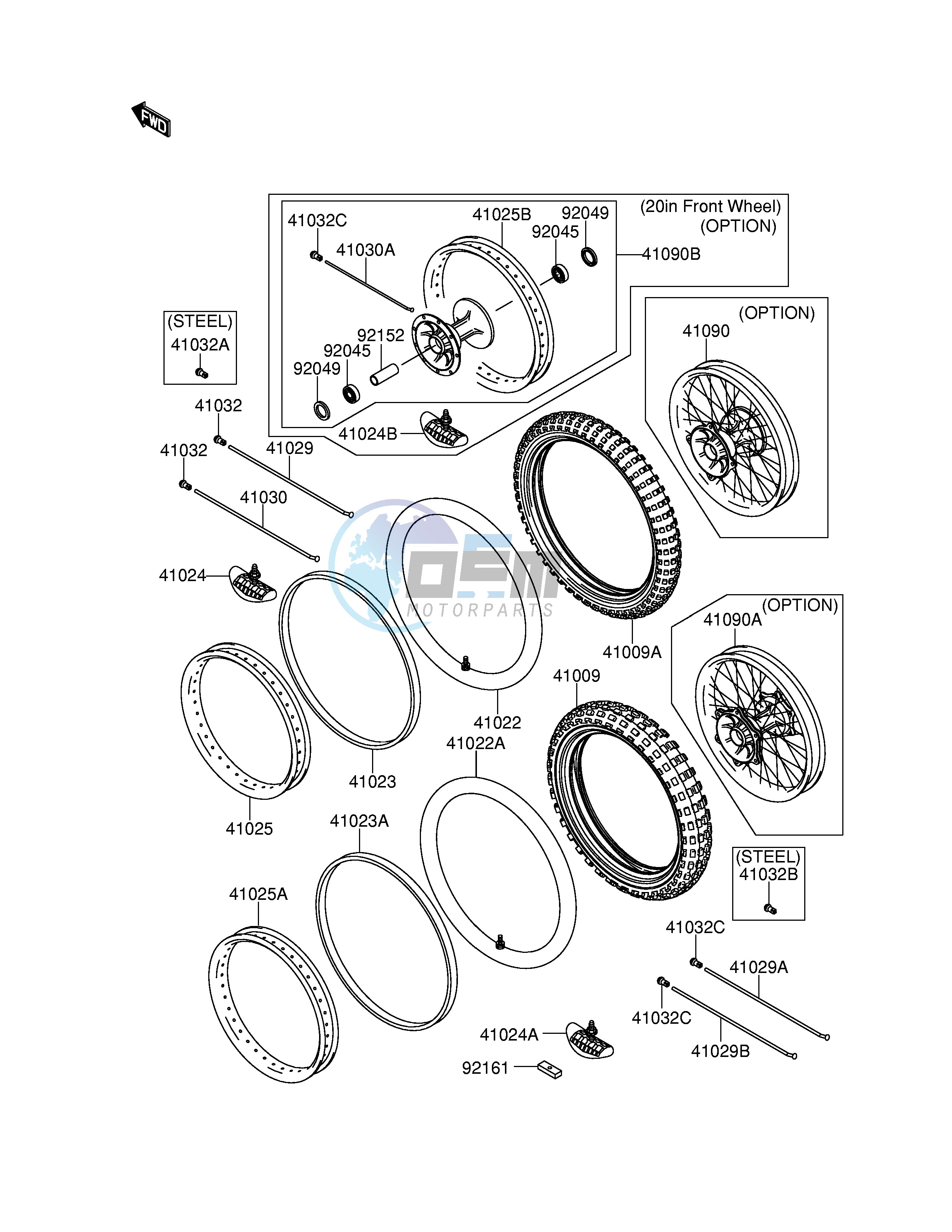 WHEELS TIRES