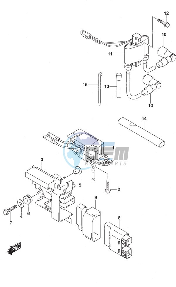 Rectifier/Ignition Coil w/Remote Control