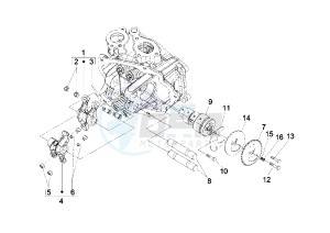 X8 125 drawing Camshaft