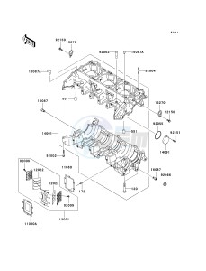 JT 1200 C [1200 STX-R] (1-2) [1200 STX-R] drawing CRANKCASE