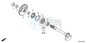 CRF450RC drawing BALANCER