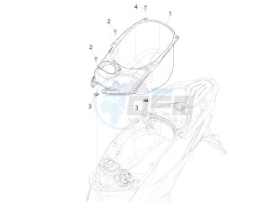 Liberty 50 iGet 4T 3V-2015-2017 (EMEA) drawing Helmet housing - Undersaddle