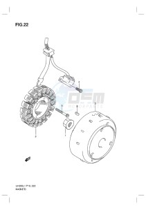 UH200G BURGMAN EU drawing MAGNETO