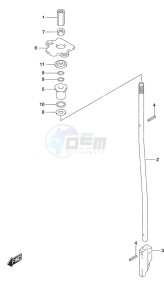 DF 9.9 drawing Shift Rod