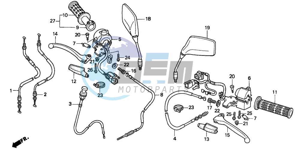 HANDLE LEVER/SWITCH/CABLE (1)